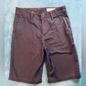 Volcom Stone Size 27 Bermuda Shorts In Navy Blue